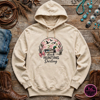 HUNT12 Comfort Colors Hoodie Natural mockup