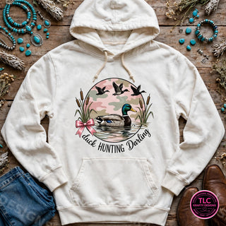 HUNT12 Comfort Colors Hoodie White mockup