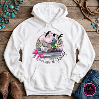 HUNT12 Gildan Hoodie White mockup