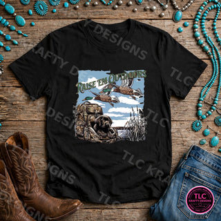HUNT13 Comfort Colors Tee Black mockup