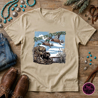 HUNT13 Gildan Tee Sand mockup