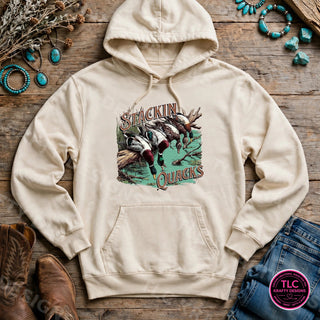 HUNT14 Comfort Colors Hoodie Natural mockup
