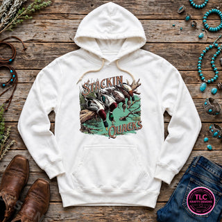 HUNT14 Comfort Colors Hoodie White mockup