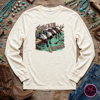 HUNT14 Comfort Colors Long Sleeve Ivory mockup