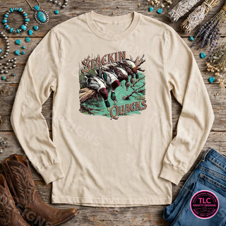 HUNT14 Comfort Colors Long Sleeve Natural mockup