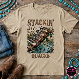 HUNT14 Gildan Tee Sand mockup