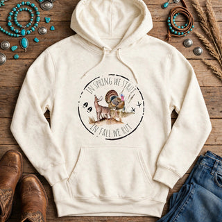 HUNT15 Comfort Colors Hoodie Ivory mockup