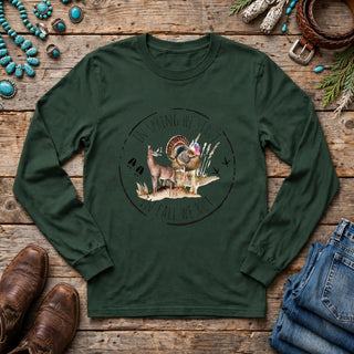 HUNT15 Comfort Colors Long Sleeve Forest mockup