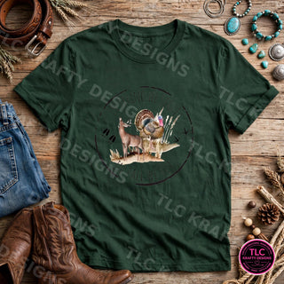 HUNT15 Comfort Colors Tee Forest mockup