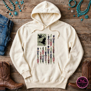 HUNT16 Comfort Colors Hoodie Ivory mockup