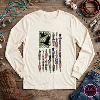 HUNT16 Comfort Colors Long Sleeve Ivory mockup