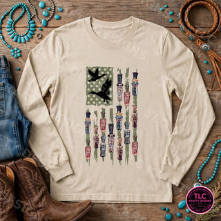 HUNT16 Comfort Colors Long Sleeve Natural mockup