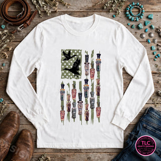 HUNT16 Comfort Colors Long Sleeve White mockup
