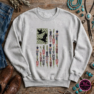 HUNT16 Gildan Crewneck Ash mockup
