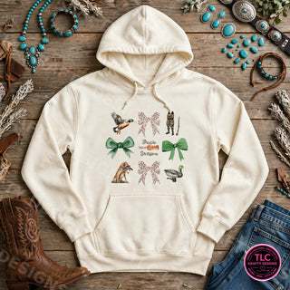 HUNT17 Comfort Colors Hoodie Ivory mockup