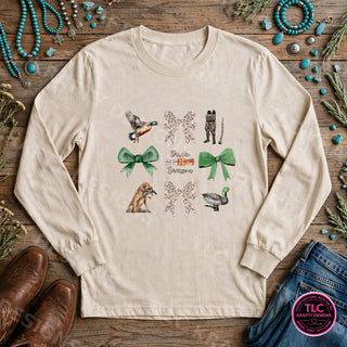 HUNT17 Comfort Colors Long Sleeve Natural mockup
