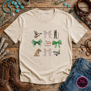 HUNT17 Comfort Colors Tee Natural mockup