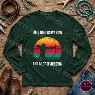 HUNT19 Comfort Colors Long Sleeve Forest mockup