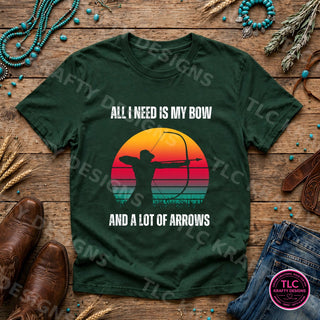 HUNT19 Comfort Colors Tee Forest mockup