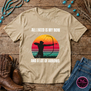 HUNT19 Gildan Tee Sand mockup