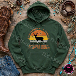 HUNT2 Comfort Colors Hoodie Forest mockup