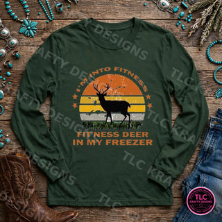 HUNT2 Comfort Colors Long Sleeve Forest mockup