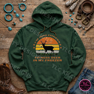 HUNT2 Gildan Hoodie Forest Green mockup