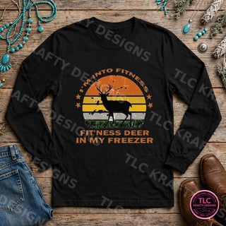 HUNT2 Gildan Long Sleeve Black mockup