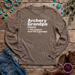HUNT20 Comfort Colors Long Sleeve Espresso mockup