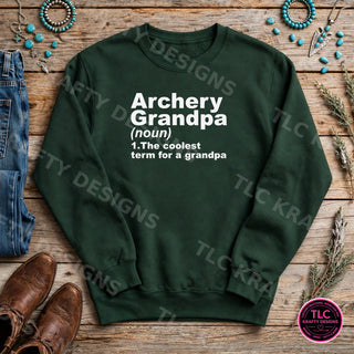HUNT20 Gildan Crewneck Forest Green mockup