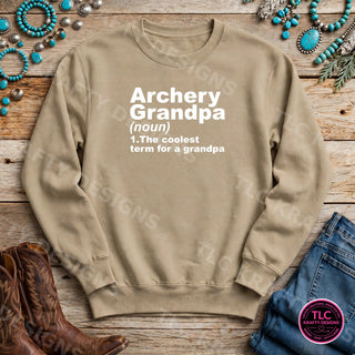HUNT20 Gildan Crewneck Sand mockup