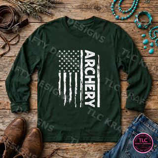 HUNT21 Comfort Colors Long Sleeve Forest mockup