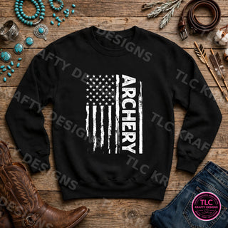 HUNT21 Gildan Crewneck Black mockup