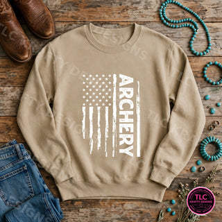 HUNT21 Gildan Crewneck Sand mockup