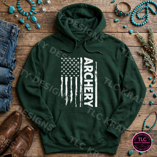 HUNT21 Gildan Hoodie Forest Green mockup