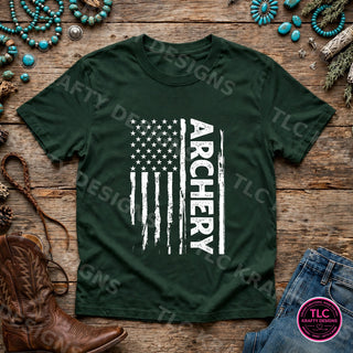 HUNT21 Gildan Tee Forest Green mockup
