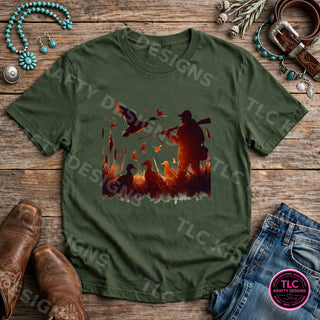 HUNT3 Comfort Colors Tee Forest mockup