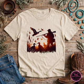 HUNT3 Comfort Colors Tee Natural mockup