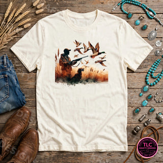 HUNT4 Comfort Colors Tee Ivory mockup