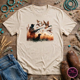 HUNT4 Comfort Colors Tee Natural mockup
