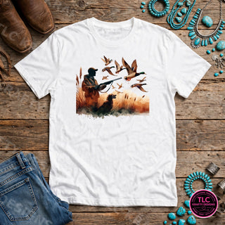 HUNT4 Comfort Colors Tee White mockup