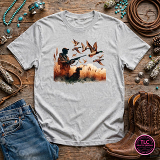 HUNT4 Gildan Tee Ash mockup