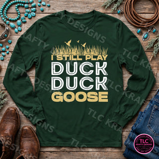 HUNT5 Gildan Long Sleeve Forest Green mockup