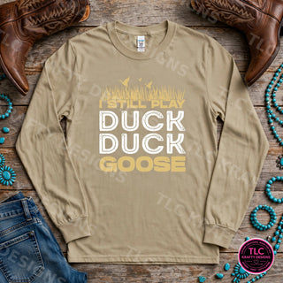 HUNT5 Gildan Long Sleeve Sand mockup