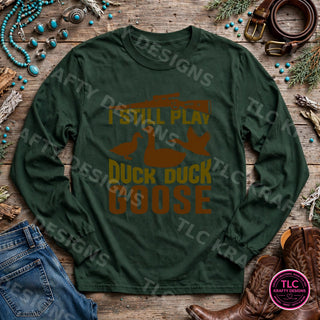 HUNT6 Gildan Long Sleeve Forest Green mockup