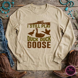HUNT6 Gildan Long Sleeve Sand mockup