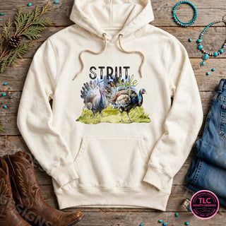 HUNT7 Comfort Colors Hoodie Ivory mockup