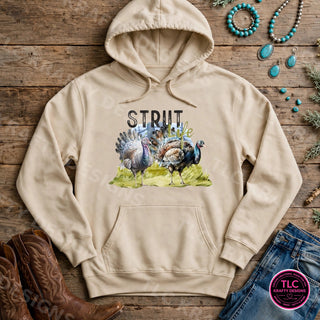 HUNT7 Comfort Colors Hoodie Natural mockup