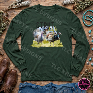 HUNT7 Comfort Colors Long Sleeve Forest mockup
