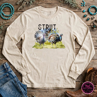 HUNT7 Comfort Colors Long Sleeve Natural mockup